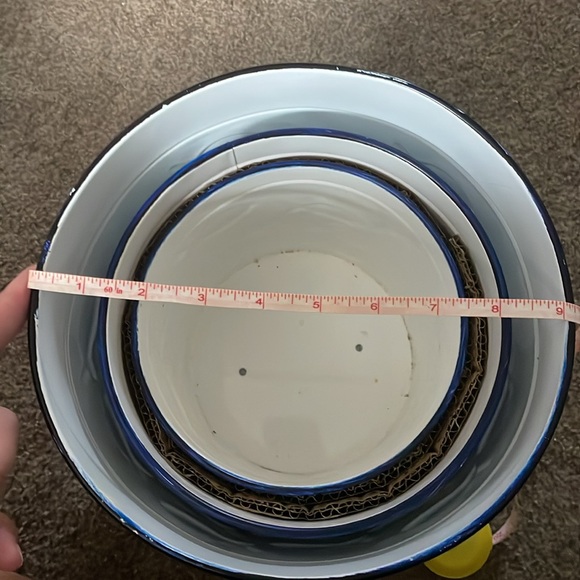 Three piece metal fish planter - Picture 5 of 6